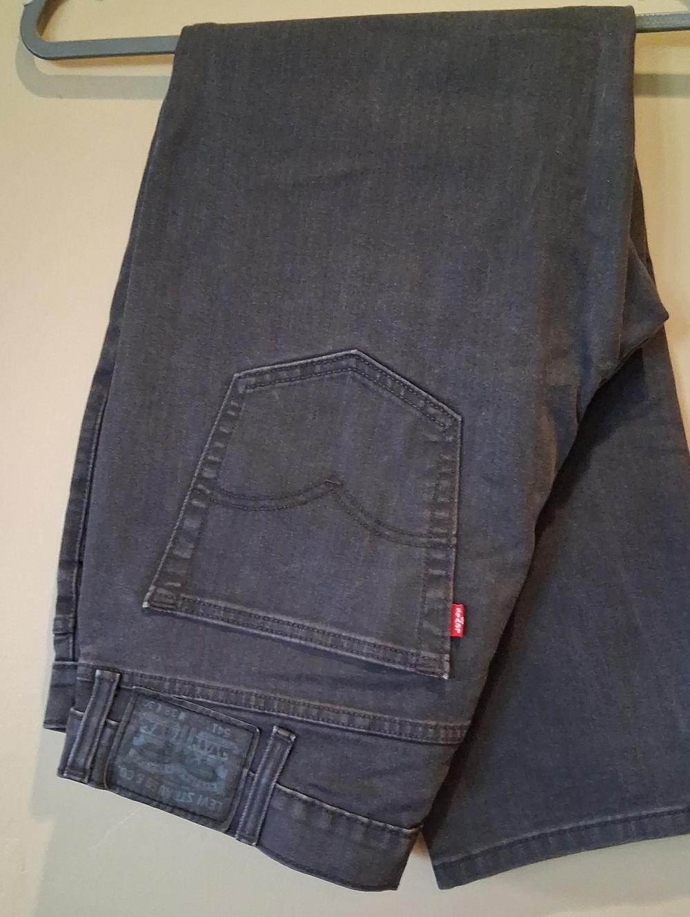 Levi's Men's 541 38/30Dark Gray Straight Jeans